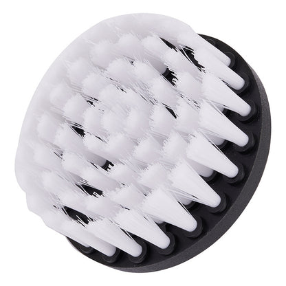 Kit Lavado De Auto 4 Cepillos Cn Broca Para Taladro Limpieza