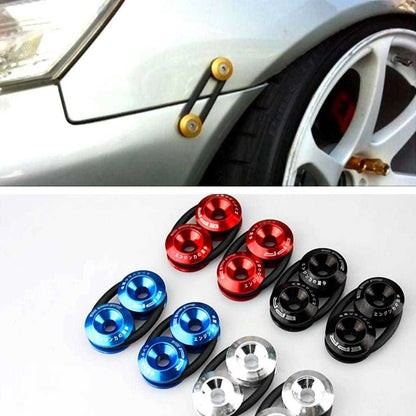 X4 Soporte Parachoque Racing Sujeta Aluminio Tuning / R&c