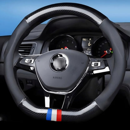 Funda Cubre Volante Deportivo Tipo D Eco Cuero 38c Sport Ryc