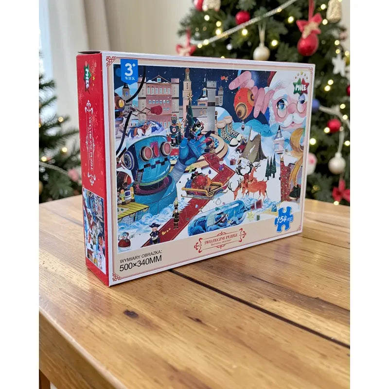 Rompecabezas Navideño 154pcs Puzzle Navidad 500x340mm Mp327