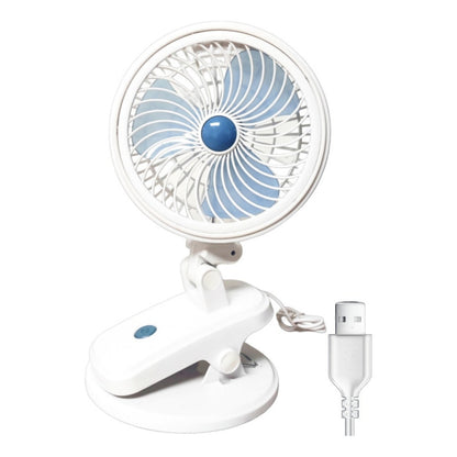 Ventilador Usb Con Clip Funcion Auto Escritorio / Pinza Ryc