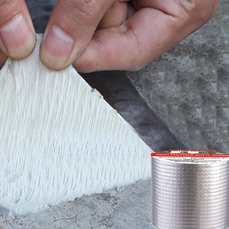 Cinta Aislante Impermeable 100mmx5mts Tapa Gotera Supglue