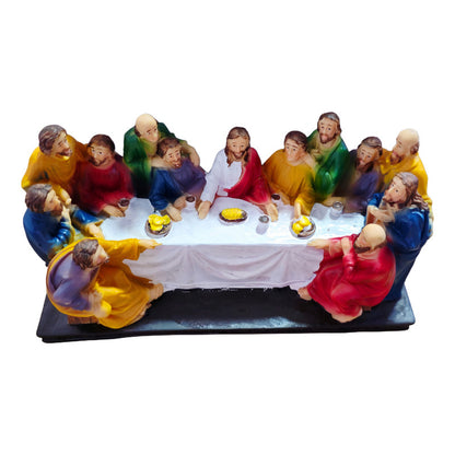Figura Última Cena Jesús Y 12 Discípulos Cristiano Católico