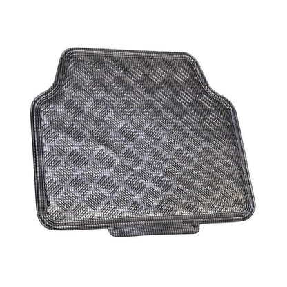 Alfombra Cubre Piso Metálico Colores Set 4pcs Auto Tuning
