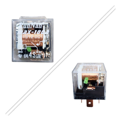 X10 Relay Transparente 12v 100a 4 Patas Relé Auto 4pin /ryc