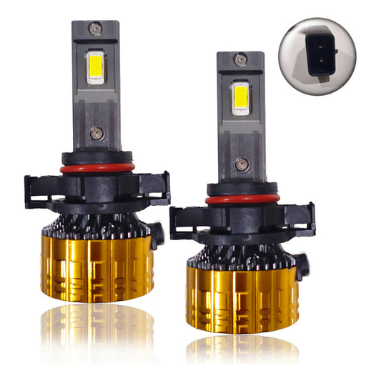 X2 Ampolleta Turbo Led H16 Jh10 Auto 12v Luz Led /ryc