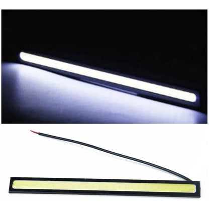 Tira Barra Luz Led Alto Brillo Neblineros Adhesivo Auto X2
