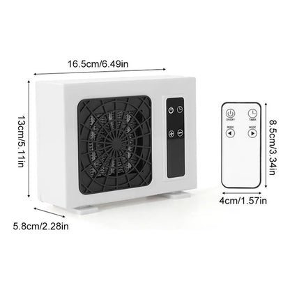 Calefactor Eléctrico Portatil Estufa Con Control 600w /ryc