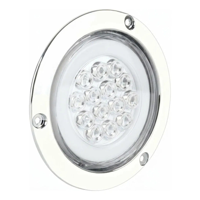 Luz Led Trasera Lateral 12/24v Auto Camión Remolque Destella Ambos Lados Blanco 25281