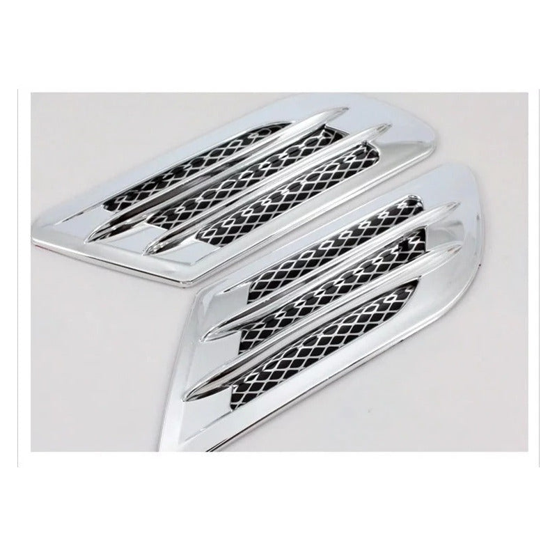 X2 Toma De Aire Lateral Y Capot Adhesiva Auto Tunning/ryc