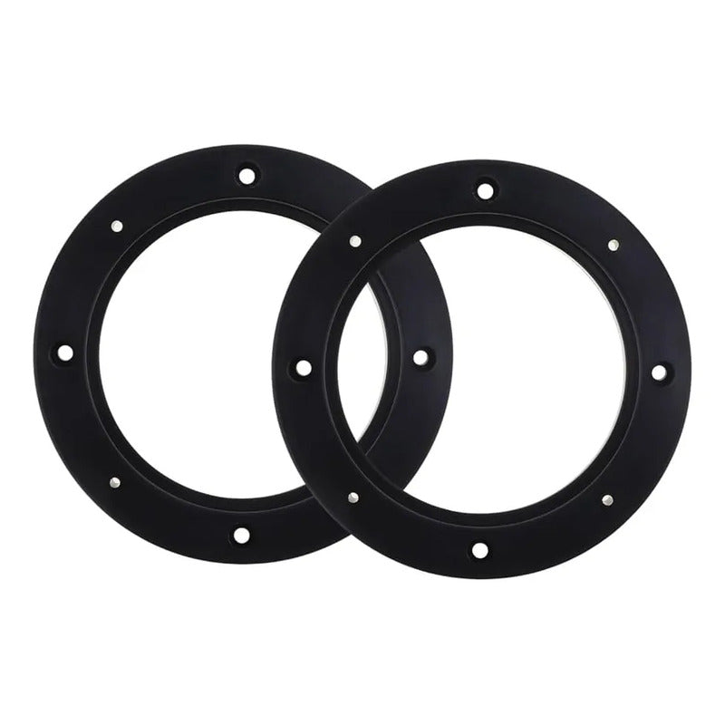 X2 Espaciador D Parlantes Adaptador 6.5 Pulgadas Auto Puerta Negro 25202