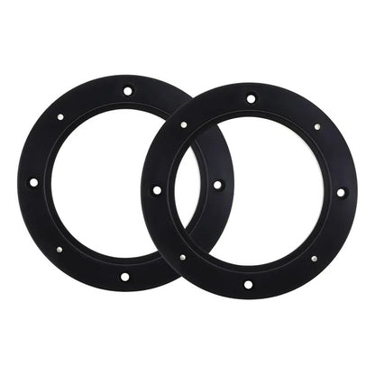 X2 Espaciador D Parlantes Adaptador 6.5 Pulgadas Auto Puerta Negro 25202