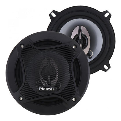 X2 Parlante 6 Pulgadas 16cm Redondo Coaxial 400w 3vias Auto