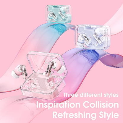 Auriculares Bluetooth Onikuma T5 Tws Reducción De Ruido Pink T5 Pink