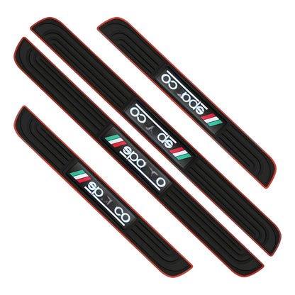 X4 Pisadera Adhesiva Sticker Cubre Zocalo Puertas Protección Sp 696