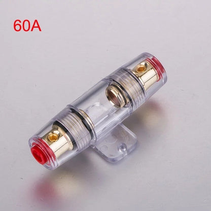 Porta Fusible + Fusible 60a Audio Subwoofer Auto /ryc