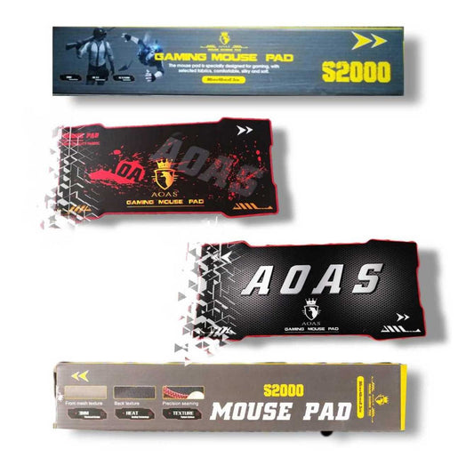 Mouse Pad Gamer Diseño Xl 90x40cm Antideslizante Cosido