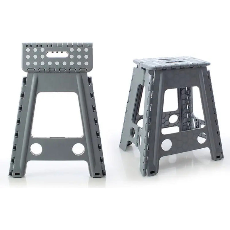 Taburete Plegable Banquito Pórtatil Piso Escala 45cm /r&c
