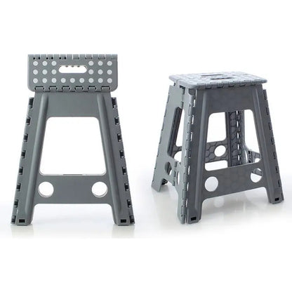 Taburete Plegable Banquito Pórtatil Piso Escala 45cm /r&c