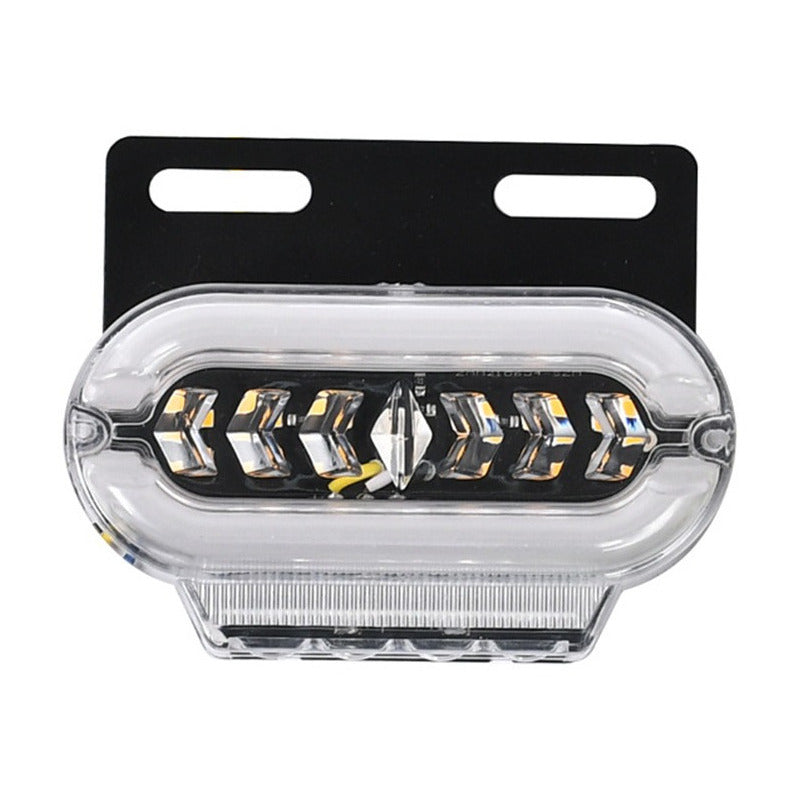 X2 Luz Led Lateral Bicolor Luz De Trocha 24v Destellante