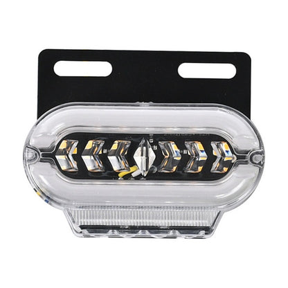 X2 Luz Led Lateral Bicolor Luz De Trocha 24v Destellante