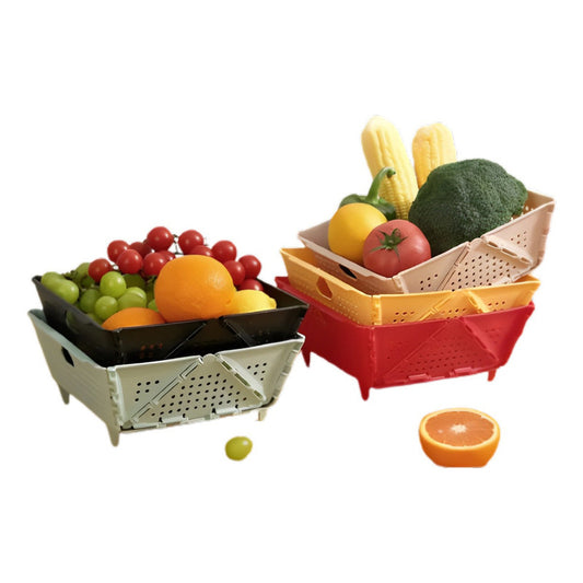 Frutero De Mesa Genérica Cesta Plástico Color Al Azar X 1u