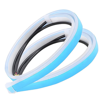 X2 Tira Led Flexible Para Foco Direccional Bi Color 60cm Ryc