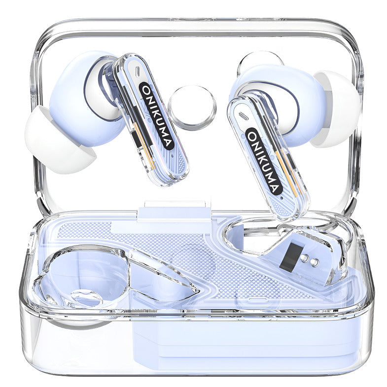 Auriculares Bluetooth Onikuma T5 Tws Reducción D Ruido Purpl Color T5 Purple