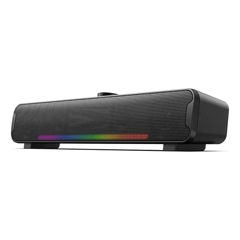 Parlante Bluetooth Onikuma L16 Barra De Sonido Con Luzb Rgb Negro L16