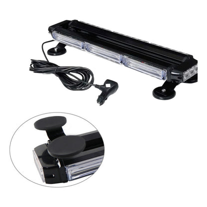 Baliza Led De Techo Destellante Ámbar Estrobo Auto 12v Imán