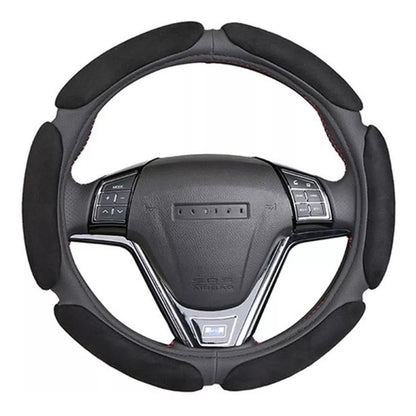Funda Cubre Volante Universal 3d Acolchado Gamuza /r&c