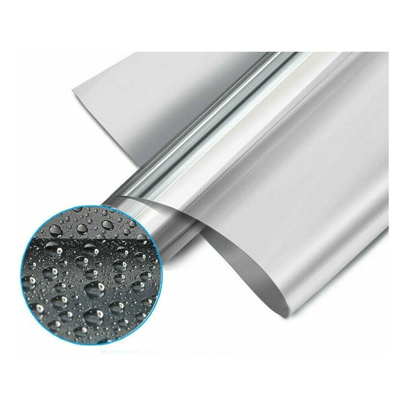 Papel Polarizado Espejo 5% Auto Casa Rollo 3mt X 75cm /ryc