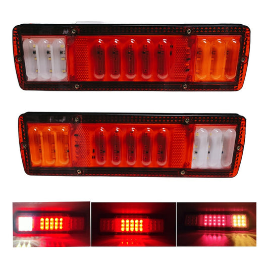 X2 Foco Luz Led Trasera Freno Reversa Dirección 12-24v