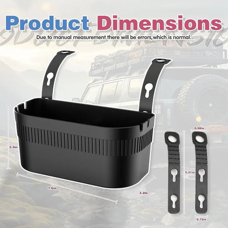 Organizador Multifuncional Para Apoya Cabeza De Auto Cesta