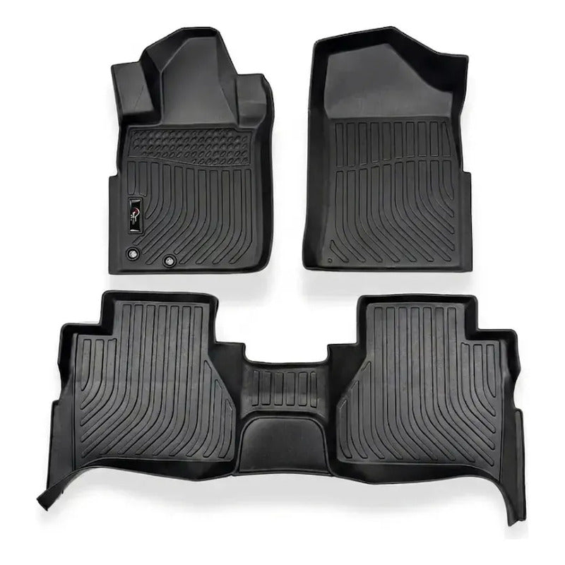 Cubre Piso Calce Perfecto Compatible Con Nissan Np300 2015-2021 Negro