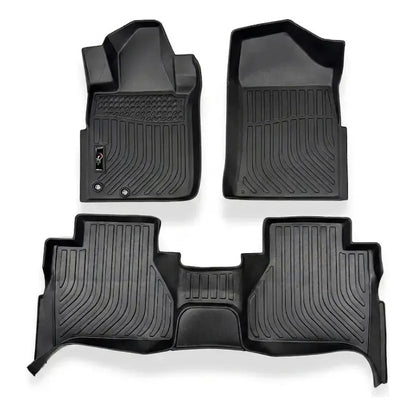 Cubre Piso Calce Perfecto Compatible Con Nissan Np300 2015-2021 Negro