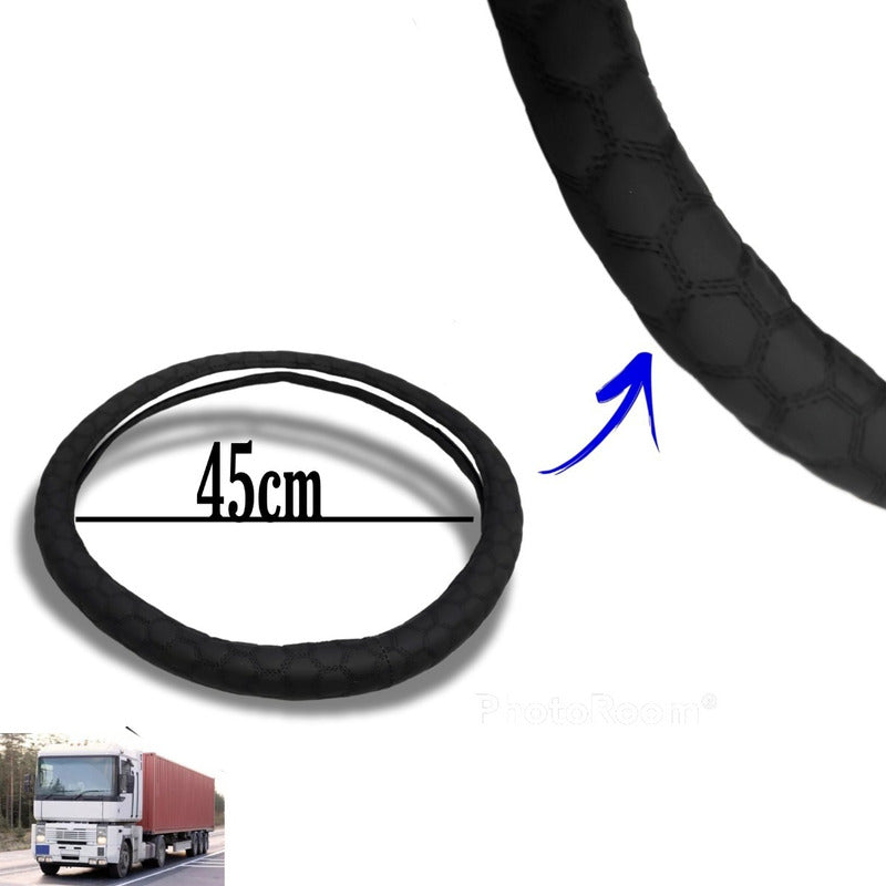 Funda Cubre Volante 45cm Para Camión Eco Cuero/ryc