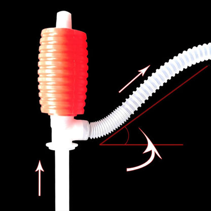 Bomba Sifón Manual Trasvasije Combustible Multiuso 52cm /ryc