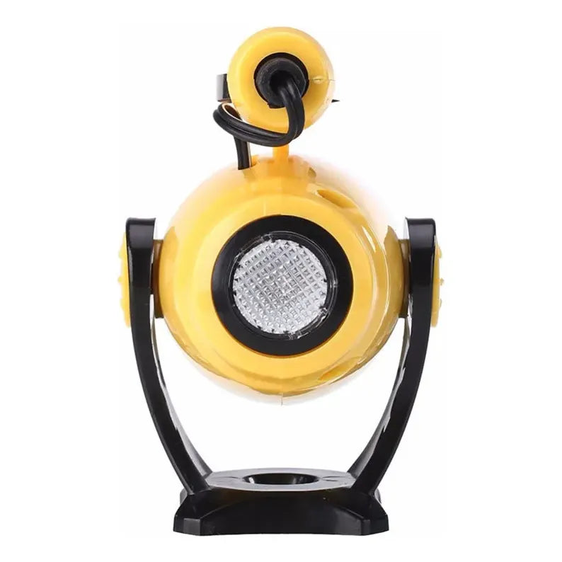Linterna Base Magnética Conexión Cenicero 12v Auto Lámpara Blanco Amarillo