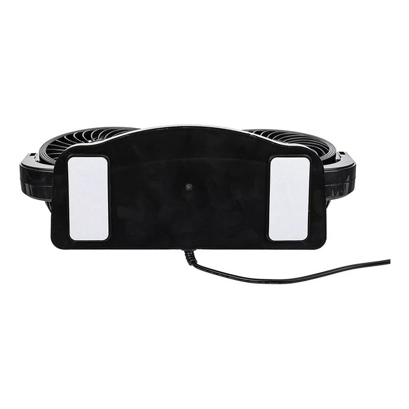 Ventilador Doble Automóvil 12v Accesorio Vehículo 360°/ R&c