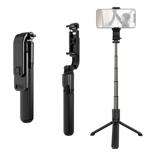 Palo Selfie 3 En 1 Trípode Bluetooth Control /r&c