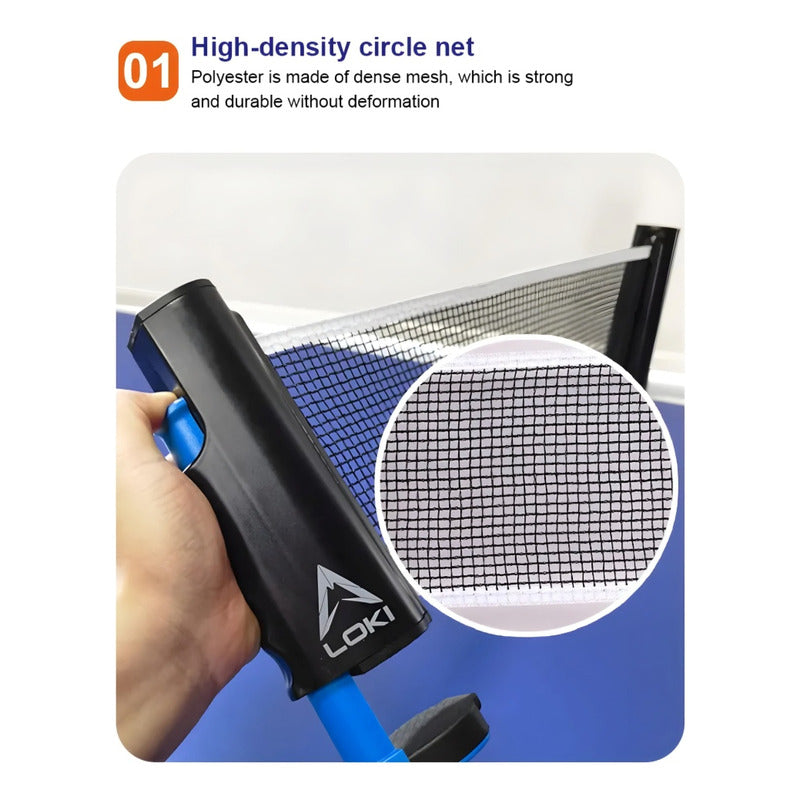 Malla De Ping Pong Retractil Red Tenis De Mesa Portátil Goat