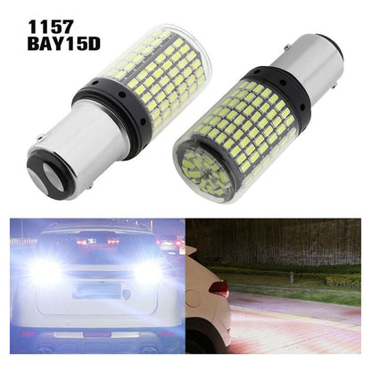X2 Ampolleta Destellante Blanca Luz Led Estrobo Canbus /ryc