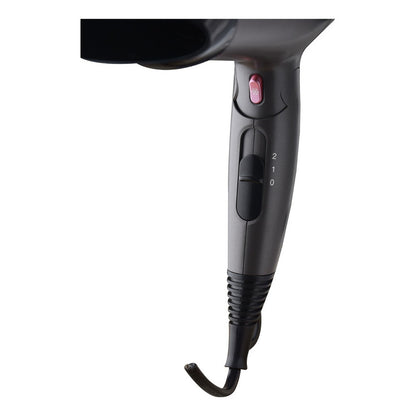 Secador De Pelo Aiwa Plegable Y Transportable Aw-thd1839 Color Negro