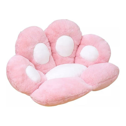 Cojín Para Silla Asiento Peluche Garrita Gato Mueble Mascota