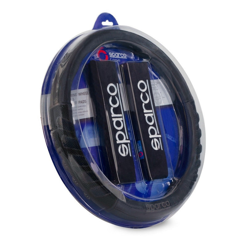 Cubre Volante + Cubre Cinturon Auto Sparco Universal /r&c
