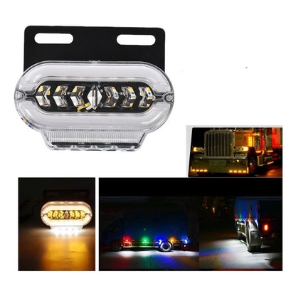 Luz Led Trocha Bicolor Luz Lateral Led Advertencia 24v /ryc