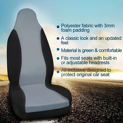 X1 Funda Cubre Asiento Delantero Individual Fund Butaca 1pc