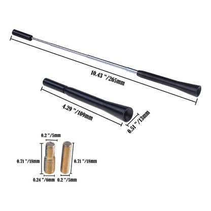 Antena De Radio Am/fm Para Auto Retractil 10-27cm Repuesto