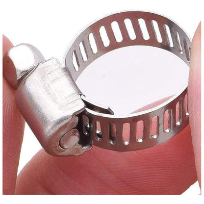 X60 Abrazadera Metálica Ajustable Manguera 7medidas 8-38mm